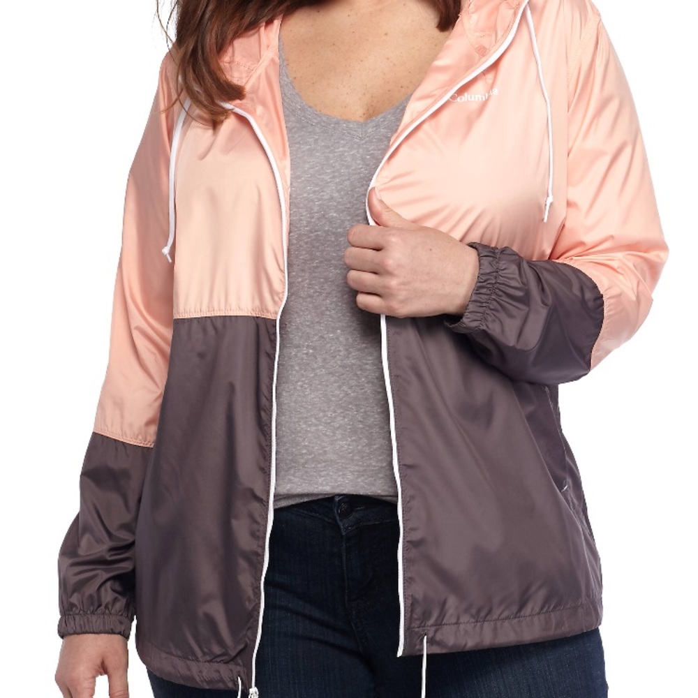 Plus Size Columbia Windbreaker